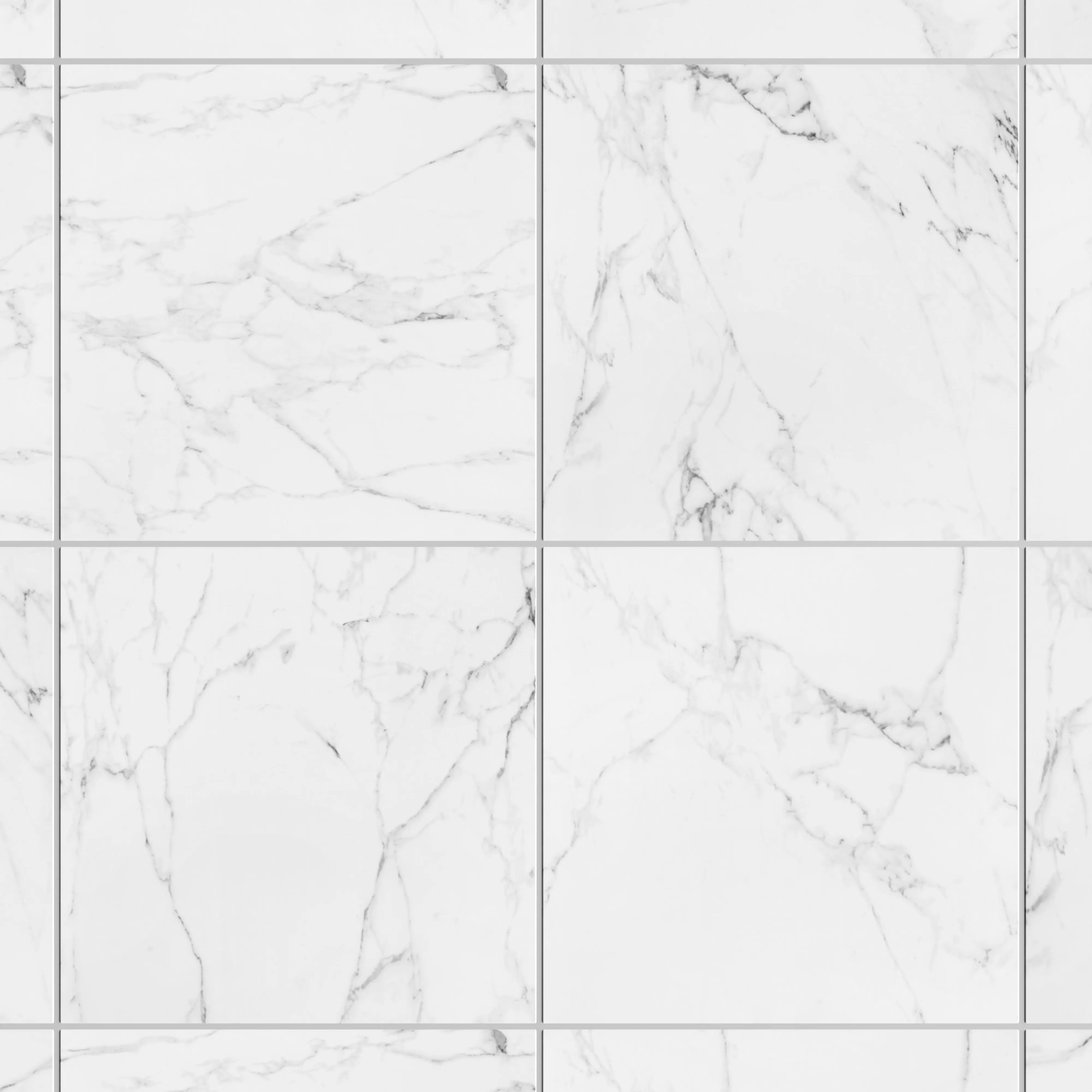 Eterna Carrara 35x35 Polished/Honed Porcelain Tile Sample