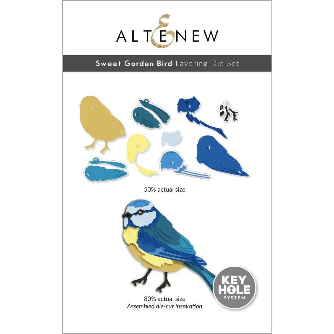 Sweet Garden Bird Layering Die Set