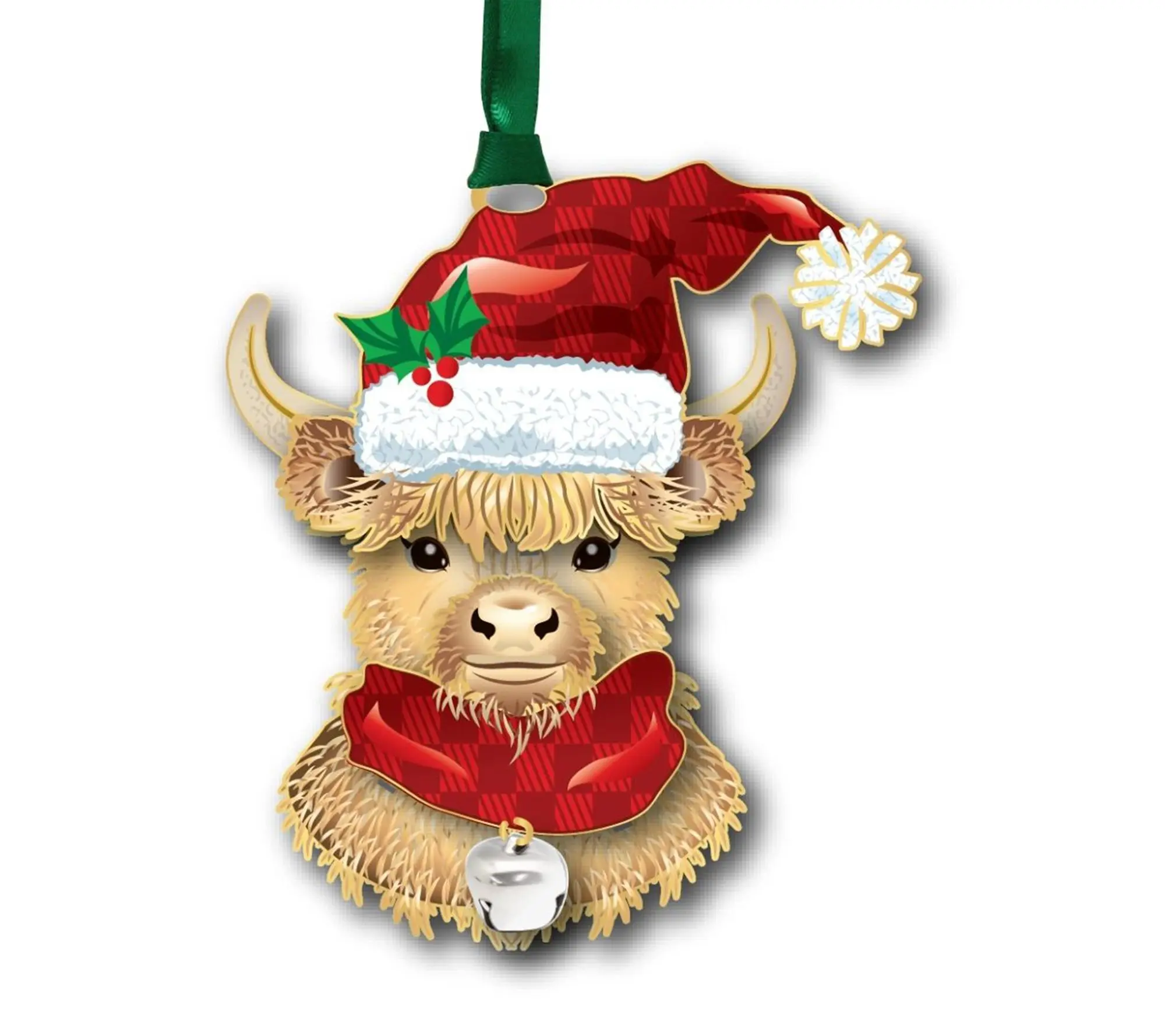Beacon Designs Highland Cow Ornament