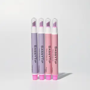 SASSYtip Ceramic Cuticle Pusher Lavender Scented Pen-Style Cuticle Remover for Manicure & Nail Care Essential Oil Infused Tip Travel Friendly Compact Design