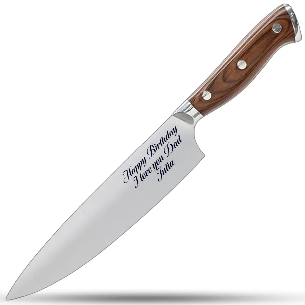 Professional Japanese Knife with Personalization