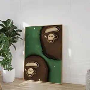 [Sale off up to 65%][Free Ship][No Frame] Hypebeast Fashion Brands Posters  Set of 3 Posters  Fashion  Printable Wall Art and Decor  Minimalist Logo  Vintage Decoration Ornaments Glossy Artistic_1