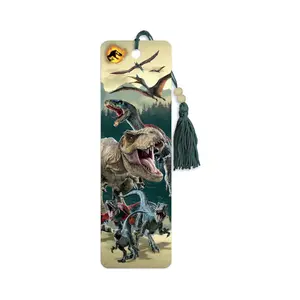 Dinosaur Bookmark Stationery Movie Theme Bookmark Reader Gift Accessory
