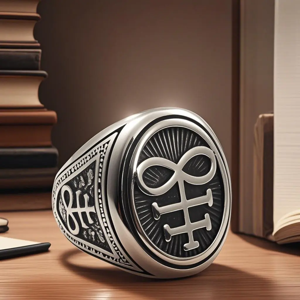 Minimalist Geometric-Shaped Engraved Signet Ring - Anti-Rust Steel Solid Metal Ring, European-American Style Romantic Anniversary Gift for Boyfriends, Engraved Ring