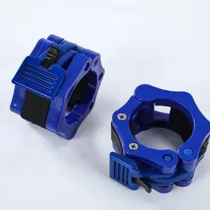 1 Pair Barbell Clamp,quick Release Barbell Lock Buckle, Weight Plates Collar Clip for Workout Fitness Training & Bodybuilding