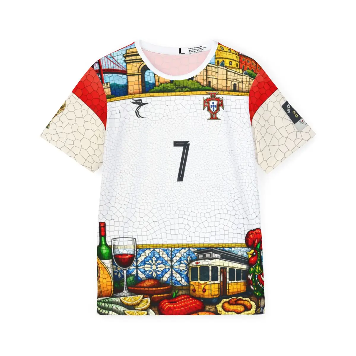 Ronaldo #7 Portugal Heritage jersey