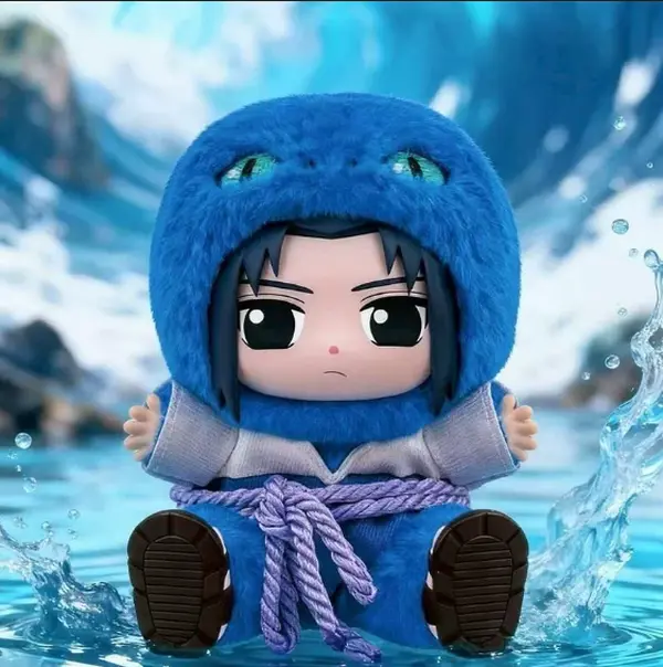 Rumi Naruto Shippuden Cute Beasts Sitting Party Series Anime Plush Blind Box, Designer Toys Collectible Mystery Box - Live Stream Opened, Minor Defects Common, Blind Bag, Mystery Bags