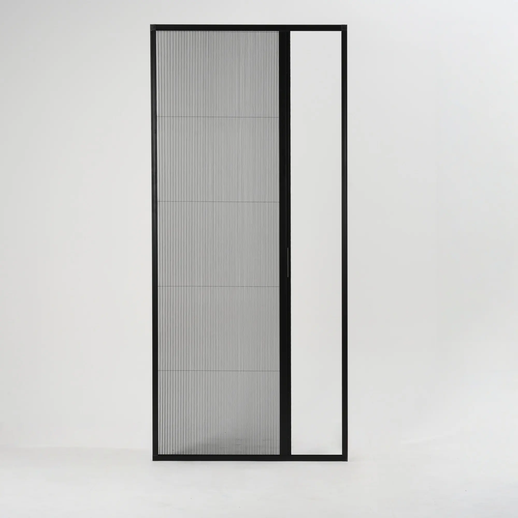 S3.0 32-36"W x 80"H  Retractable Folding Pleated Patio Screen Door