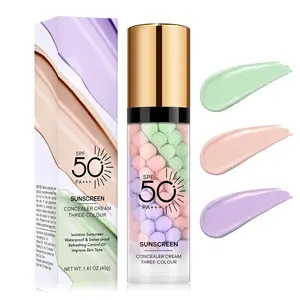 3-in-1 sunscreen and makeup primer, SPF 50 PA+++, a one-step tinted moisturizer with sun protection, light in texture, excellent in moisturizing, creating naturally radiant skin, and an ideal choice for spring and Mother's Day gifts