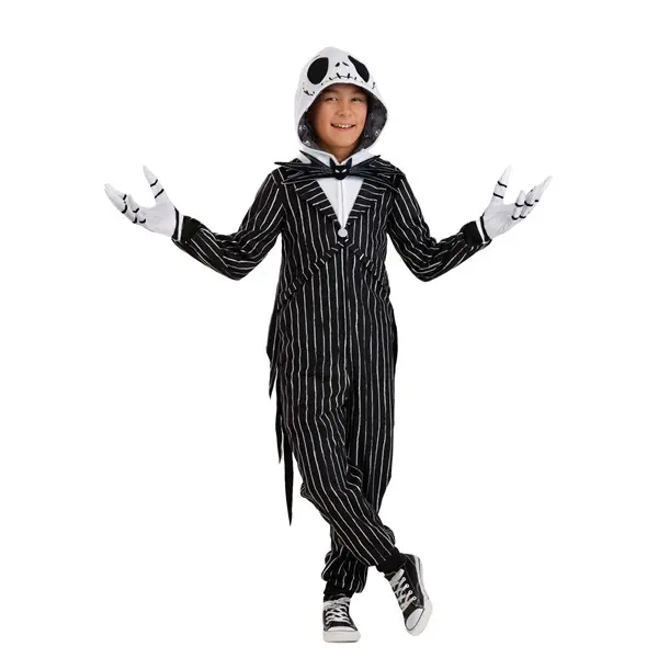 Kid's Disney Jack Skellington Onesie Costume (© Disney)