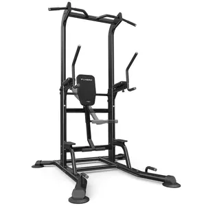 FED FITNESS Heavy Duty Power Tower with Assisted Leg Raise, Multi-Function Pull Up Bar & Dip Station for Core and Ab Training, Home Gym Equipment, 800 LBS Capacity | FED Fitness