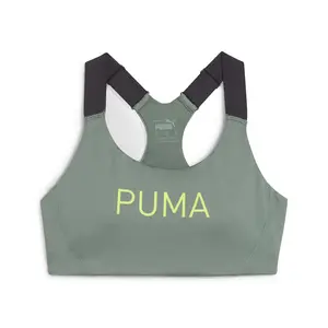 PUMA Womens 4Keeps Eversculpt Sports Bra Casual Casual - Green