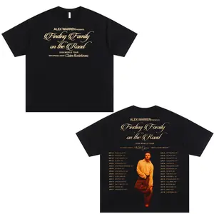 Graphic Alex Finding Family on the Road 2026 World Tour Cotton T Shirt - Unisex Oversized Streetwear Concert Music Merch - Gift For Fans