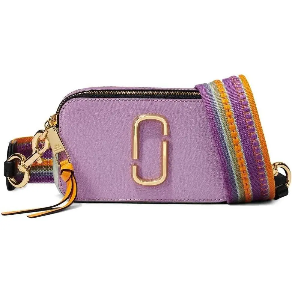 Marc Jacobs Snapshot Color-Blocked Crossbody Bag - Regal Orchid Multi H172L01SP22-518