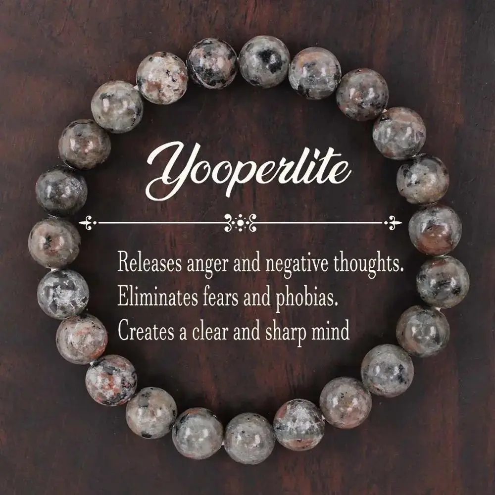 CrestJewels Bracelet releases anger and negative emotions, eliminates fear and phobias, and promotes clear thinking. Healing jewelry—energy gift for girlfriend/boyfriend; commemorative piece; Valentine’s Day anniversary birthday gift.