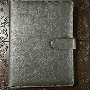 Customizable Bullet Journal System, Leather Cover, Replaceable Pages, Life Management Tool, Organize Work & Habits, Versatile Planner