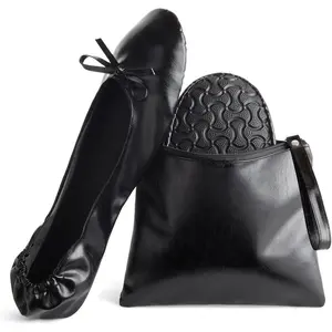 Foldable Ballet Flats - Women's Portable Ballerina Roll up Shoes