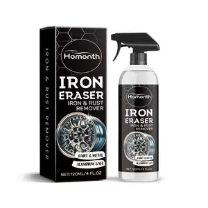 Homonth Car Rust Remover Cleaner, Effective Tire Rust Removal, Freshen Up Your Vehicle, Ideal for Cleaning and Debris Removal