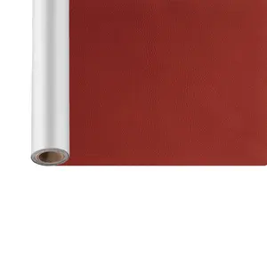 Leather Repair Patch,  17X60 Inch Self Adhesive Leather Repair Patch, Vinyl Repair Patch Kit, Leather Patches for Furniture, Couches, Car Seats, Cabinets, Wall, Handbags - Red