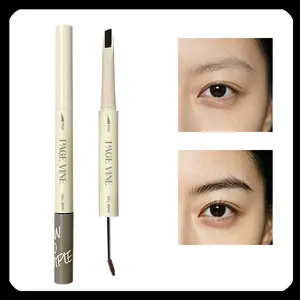Automatic Brow Pencil Flat Cutter Angled Tip – Natural Buildable Coverage, Waterproof Smudge-Proof Micro Blade for Perfect Arch