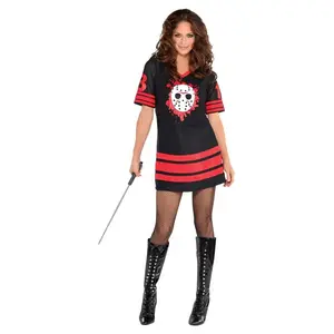 Women's Friday the 13th Jason Jersey Costume