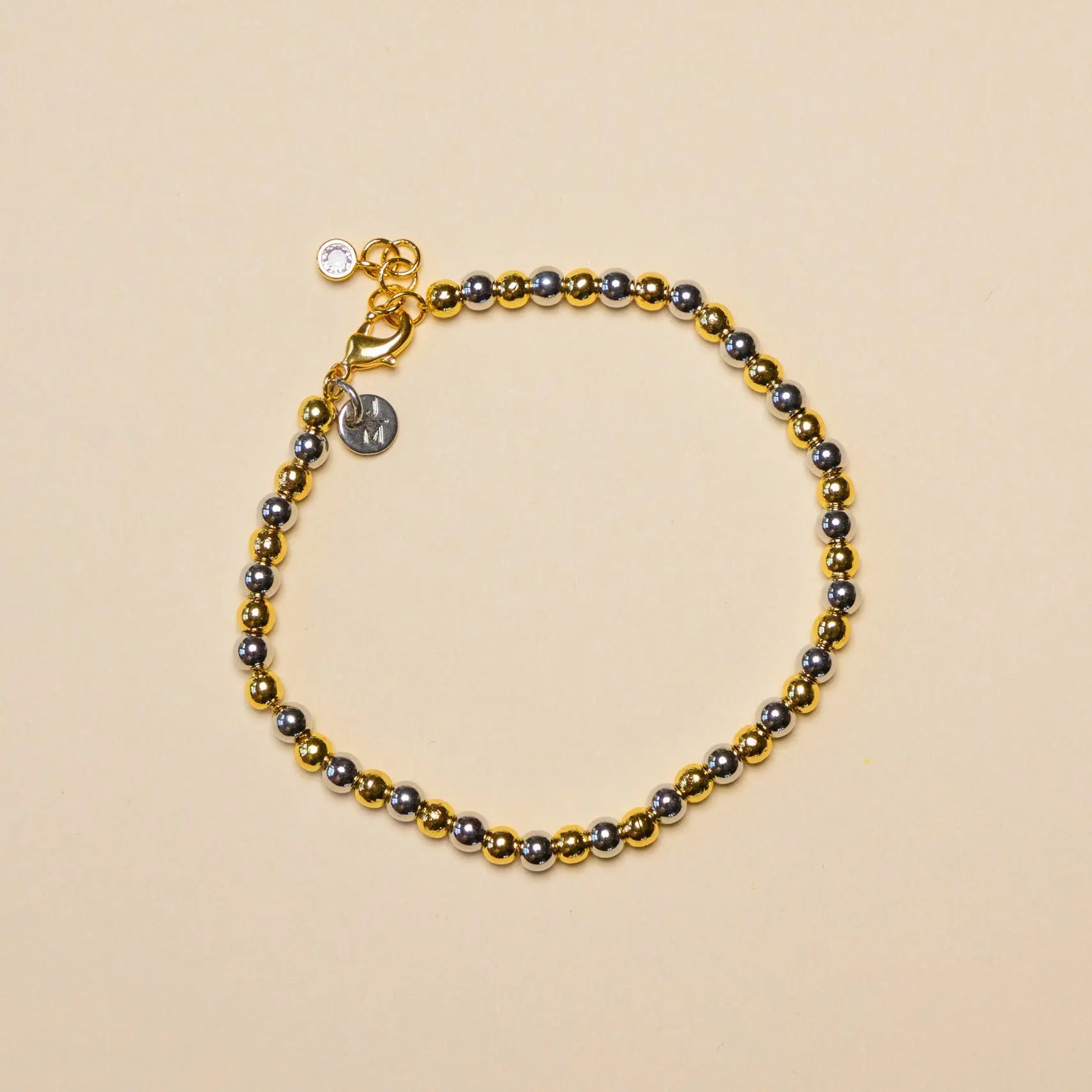 4mm Dume Ball Bracelet