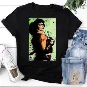 Dr Frankenfurter From Rocky Horror Picture Show Unisex Vintage T-Shirt, The Rocky Horror Shirt, Rocky Horror Fan Shirt, Frank N Furter Shirt