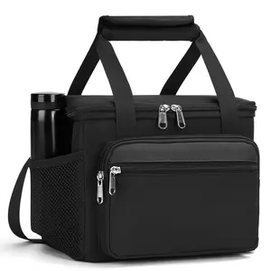 HSHRISH BS07 Lunch Bags - 9L Large Capacity, 8H Thermal Retention, Leakproof Multi-Pocket Insulated Bag for Camping/Picnic/Work