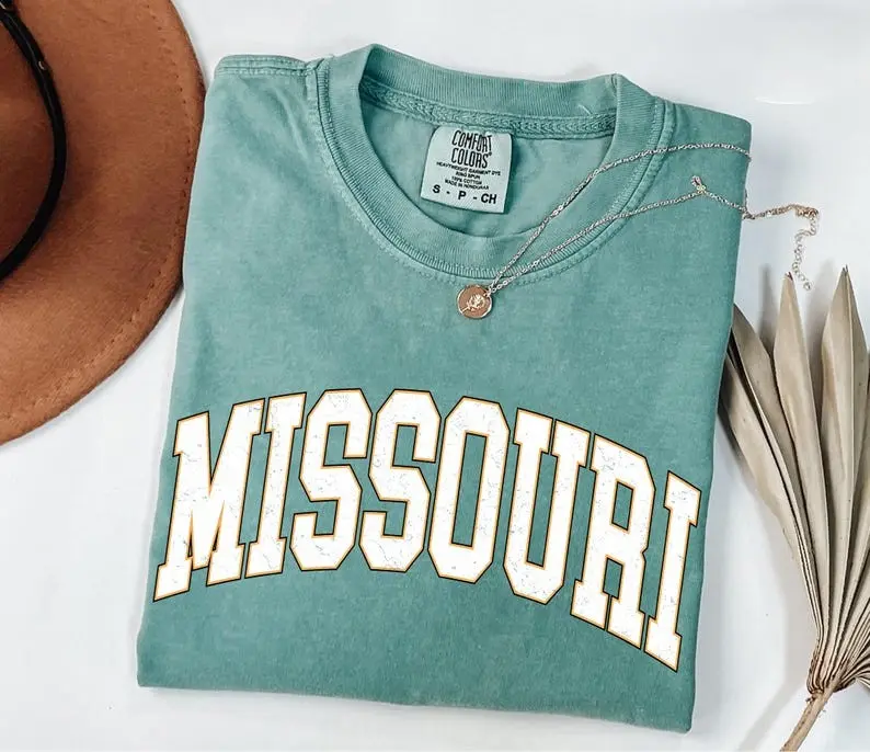 Comfort Colors Missouri T- Shirt, Missouri Game Day Shirt, Missouri Lover Tee, Vintage Missouri Gift, Vintage Graphic Tee, Unisex