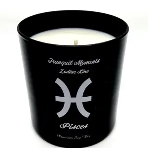 Pisces Zodiac Soy Candle