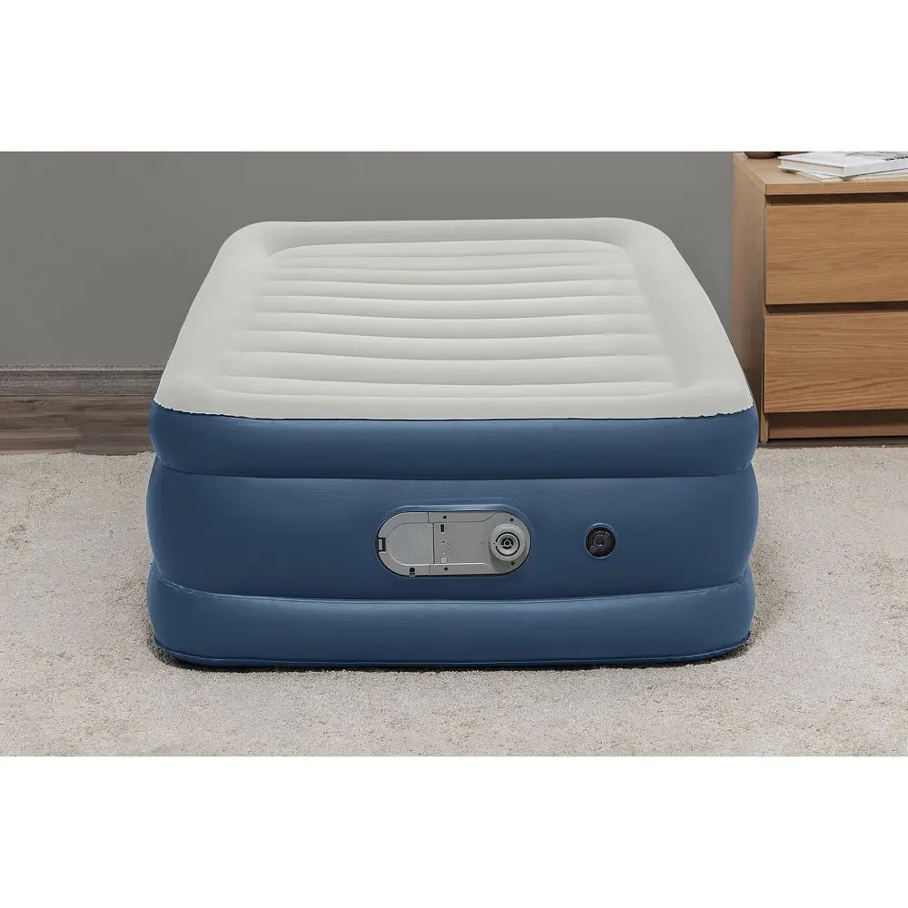 Sealy Air Mattress USB Charging TWIN AlwayzAire Flocked Top Built-in Dual Pump Sealy Air Mattress USB Charging TWIN AlwayzAire Flocked Top Built-in Dual Pump