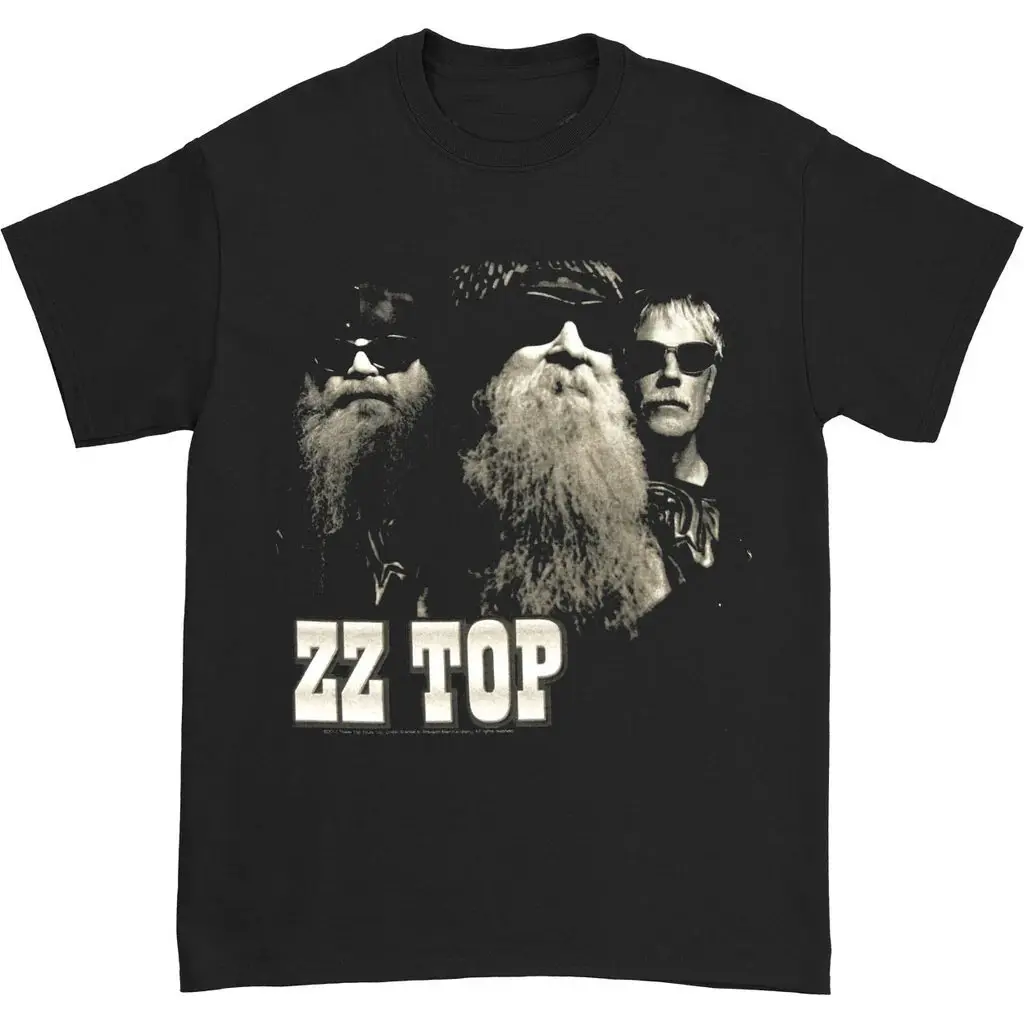 ZZ TOP Photo Rock Band T-Shirt