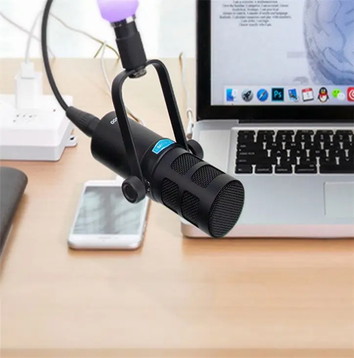 Alctron BC600+ professional broadcast mic with XLR and USB compatibility