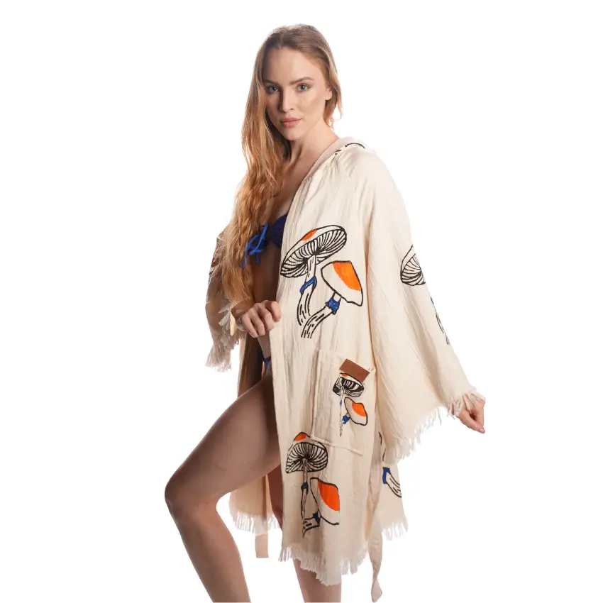 Organic Mushroom Kimono