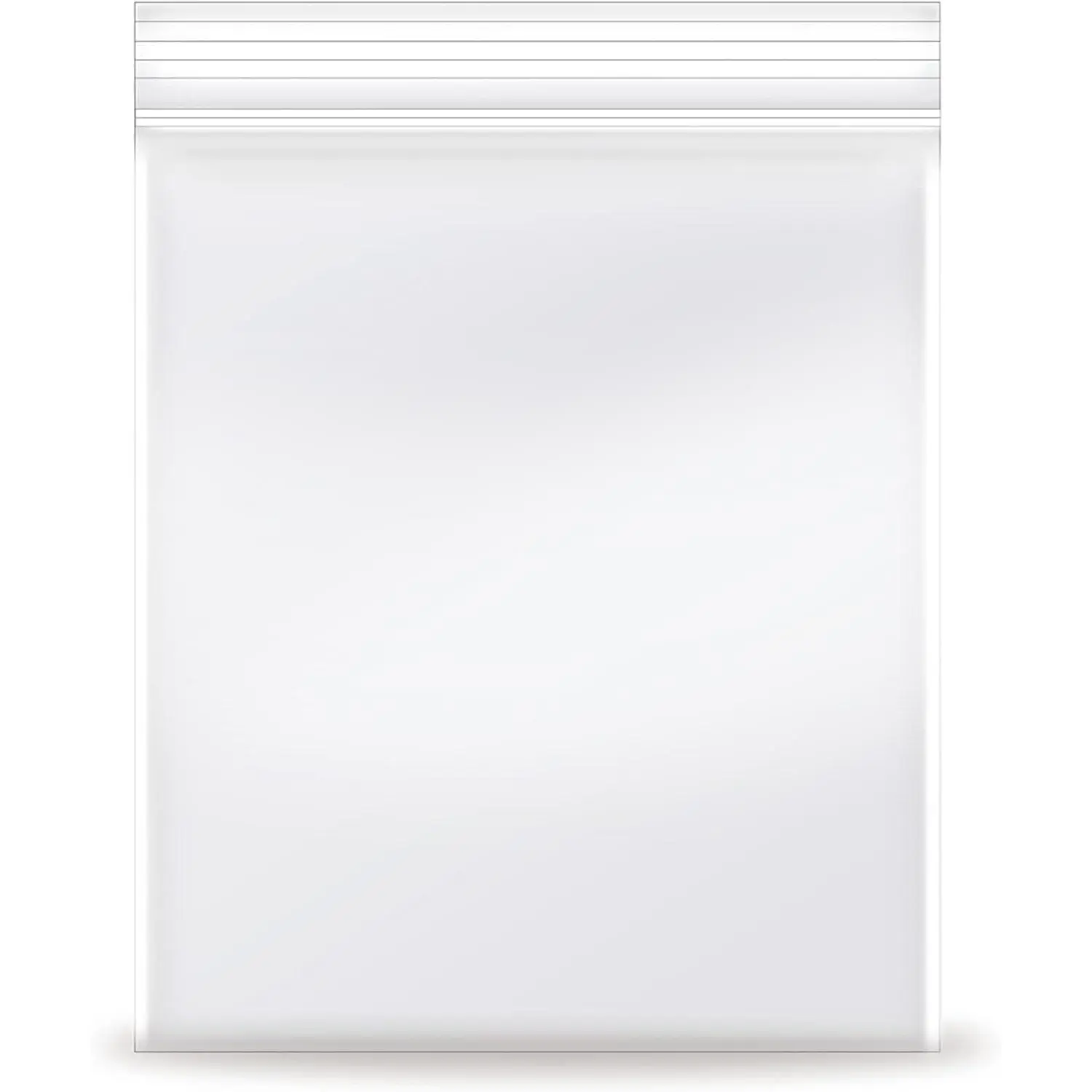 2''x 3'', (Pack of 200) Small Clear Poly Zipper Bags, Reclosable Zipper Lock Storage Plastic Bags for , Beads, Screws & Small Items