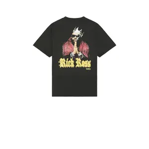 Philcos Rick Ross Gold The Next 50 Tee in Black