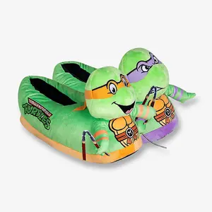 TMNT Mikey & Donnie 3D Slippers