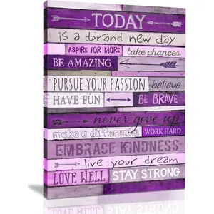 CGXART Inspirational Wall Art with Office Wall Decor for Bedroom Teen Girl Wall Pictures for Living Room Wall Decor for Bedroom Word Artwork for Home Walls Teenage Girl Room Decor 12x16