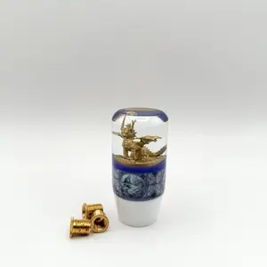 Golden Dragon Medieval | Universal Stick Shift Knob | Weighted | USA | Nice Knob, Bro
