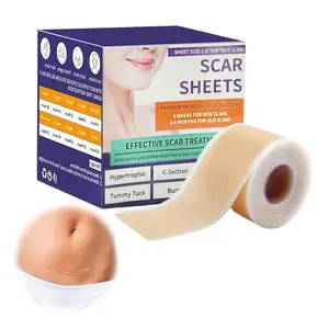 Silicone Gel Sheet for Scar Treatment – 1.6"X 59" Roll | Reusable, Medical Grade | Reduces Keloid, Surgical, Burn & Surgery Scar | Hypoallergenic & Flexible (Box of 1 Roll)