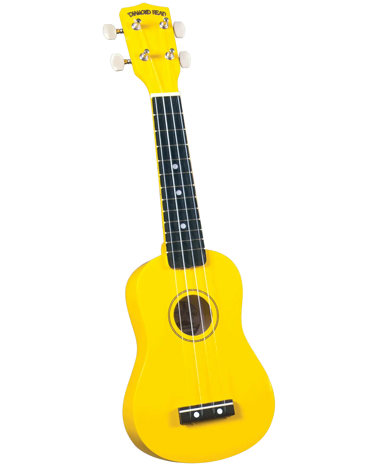 Diamond Head DU104 Maple Soprano Ukulele with Bag Yellow