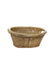 Wicker basket (Cesta) 14”W x 7”H