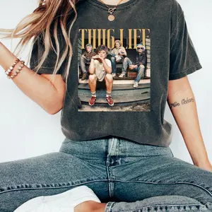 Thug Life Girls Graphic Tee, Lover 80s TV Sitcom Unisex T-Shirt, Perfect Gift for Fans