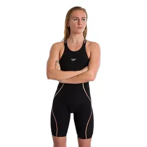 Speedo Fastskin LZR Pure Intent Closed Back Kneeskin - Sleeveless Performance Tech Suit for Summer - Elite Competition Design