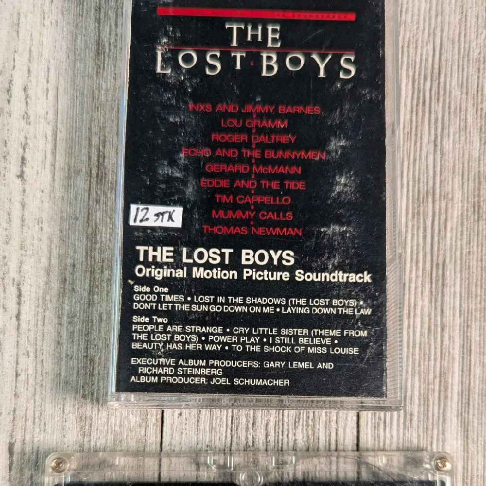 The Lost Boys Original Soundtrack Cassette Tape Aug-1987 Atlantic Records
