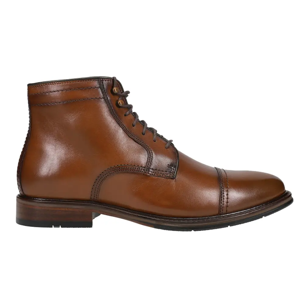 Johnston & Murphy Mens Xc Flex Raleigh Captoe Lace Up Casual Boots Ankle - Brown Johnston & Murphy Mens Xc Flex Raleigh Captoe Lace Up Casual Boots Ankle - Brown