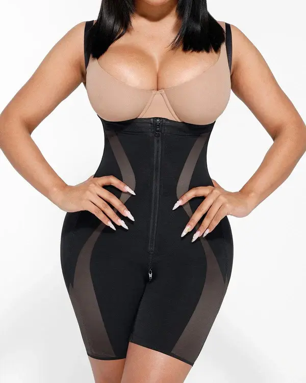 Shapellx Cotton Fabric Shapewear with Zipper  X Comfy Sculpting Shorts Sales
