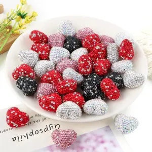 Rhinestone Beads, 5 Counts/set Colorful DIY Beads Bead Assortment for Bracelet Necklace Earrings, DIY Jewelry Making Supplies for Home Decor