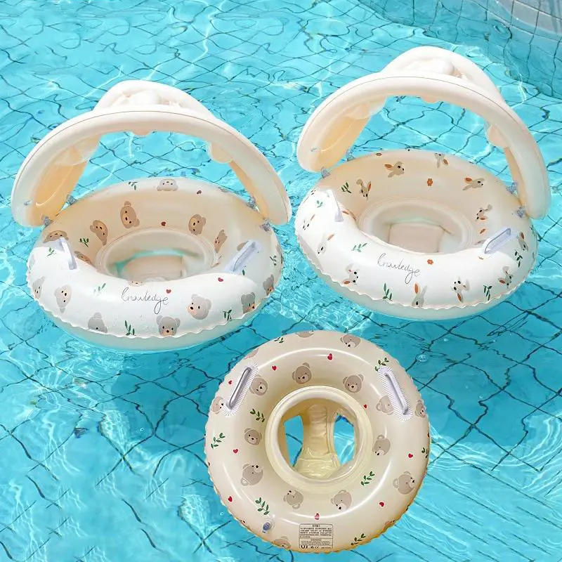 Inflatable Swim Ring Float - Durable PVC Pool Accessory for Adults, Boys, Sports, Beach Day & Float Dive Rings & Toys Fun, Circular Inflatable Dive Rings & Toys