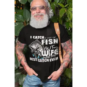 Short-Sleeve Unisex WIFE BEST CATCH EVER T-Shirt